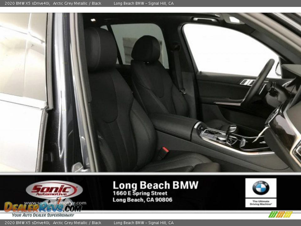 2020 BMW X5 sDrive40i Arctic Grey Metallic / Black Photo #7