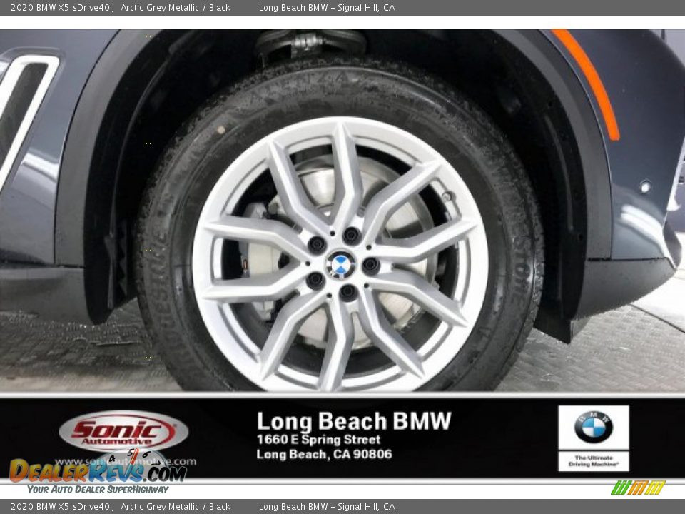 2020 BMW X5 sDrive40i Arctic Grey Metallic / Black Photo #9