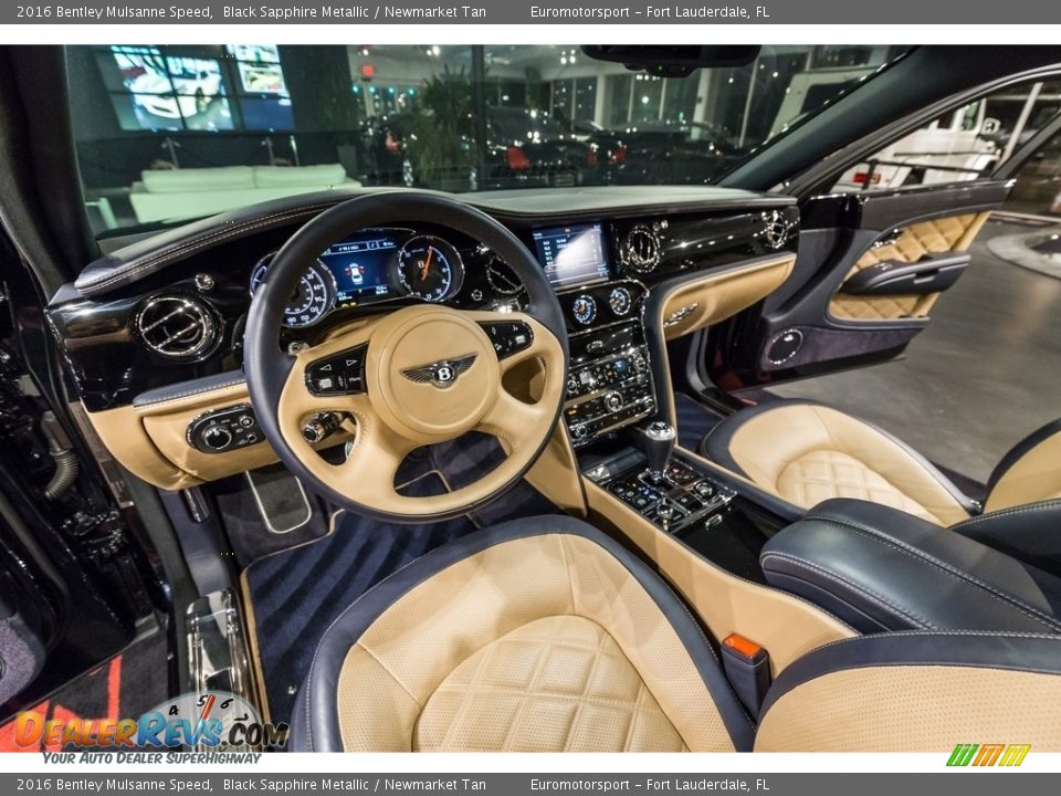 Newmarket Tan Interior - 2016 Bentley Mulsanne Speed Photo #28