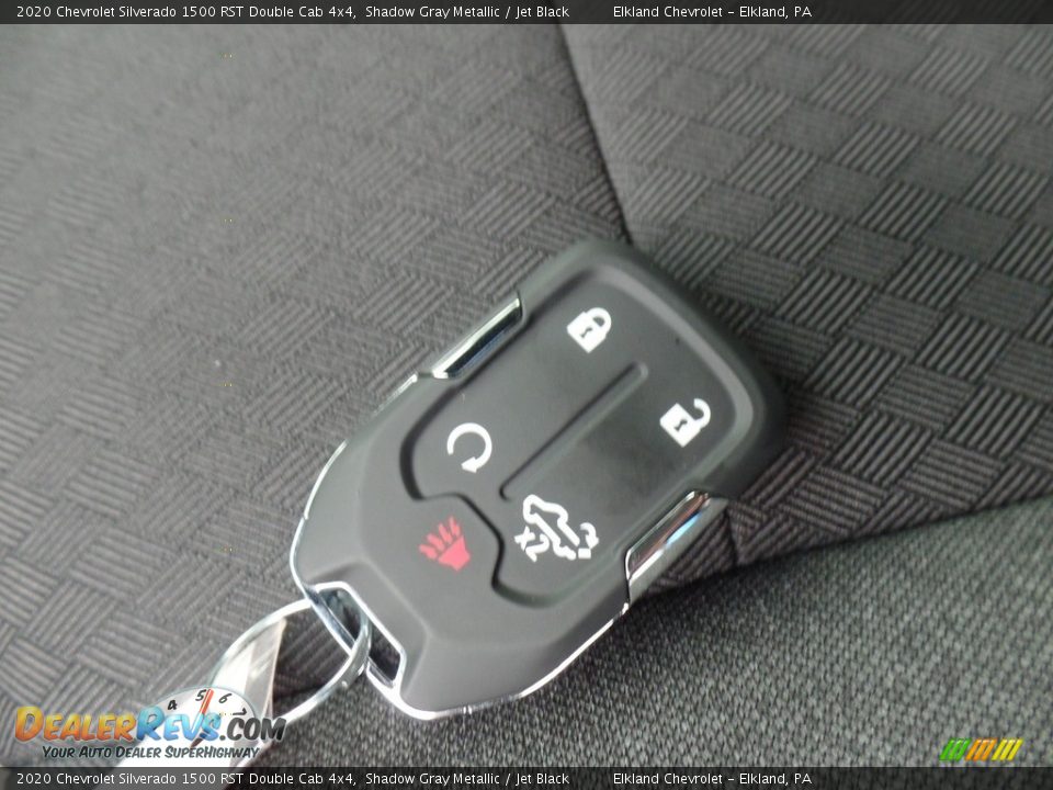 2020 Chevrolet Silverado 1500 RST Double Cab 4x4 Shadow Gray Metallic / Jet Black Photo #20
