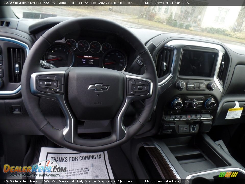 2020 Chevrolet Silverado 1500 RST Double Cab 4x4 Shadow Gray Metallic / Jet Black Photo #22