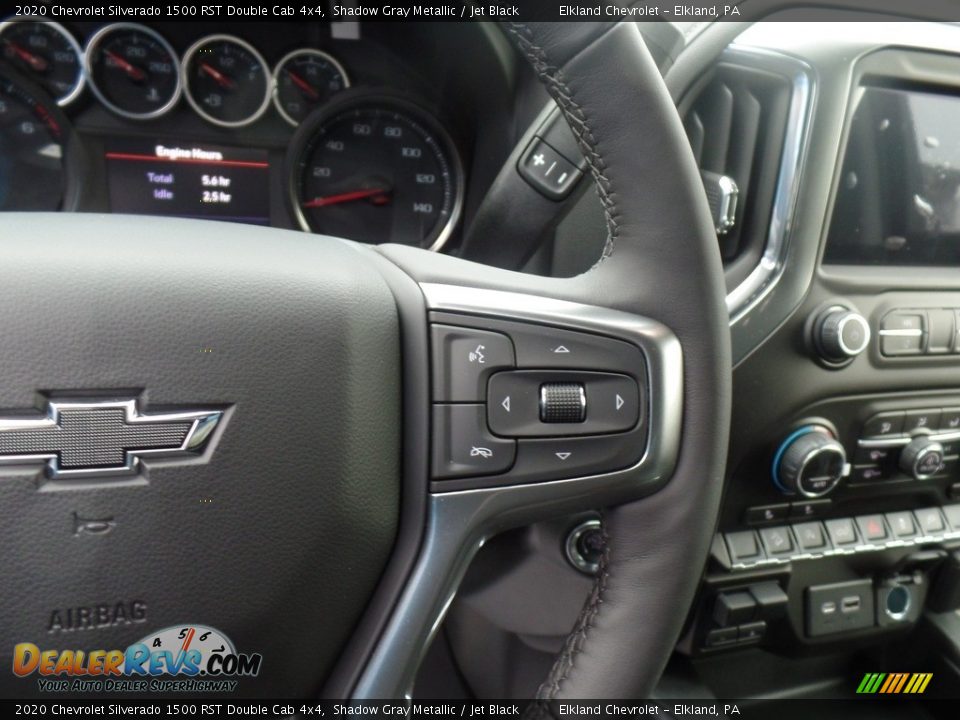 2020 Chevrolet Silverado 1500 RST Double Cab 4x4 Shadow Gray Metallic / Jet Black Photo #23