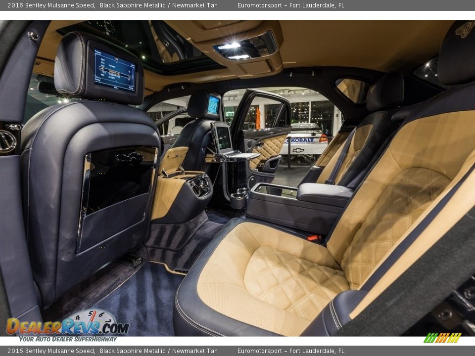 Rear Seat of 2016 Bentley Mulsanne Speed Photo #32