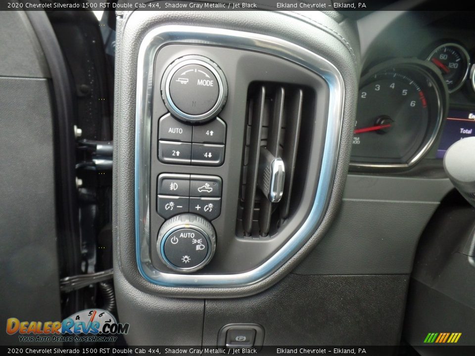 2020 Chevrolet Silverado 1500 RST Double Cab 4x4 Shadow Gray Metallic / Jet Black Photo #25