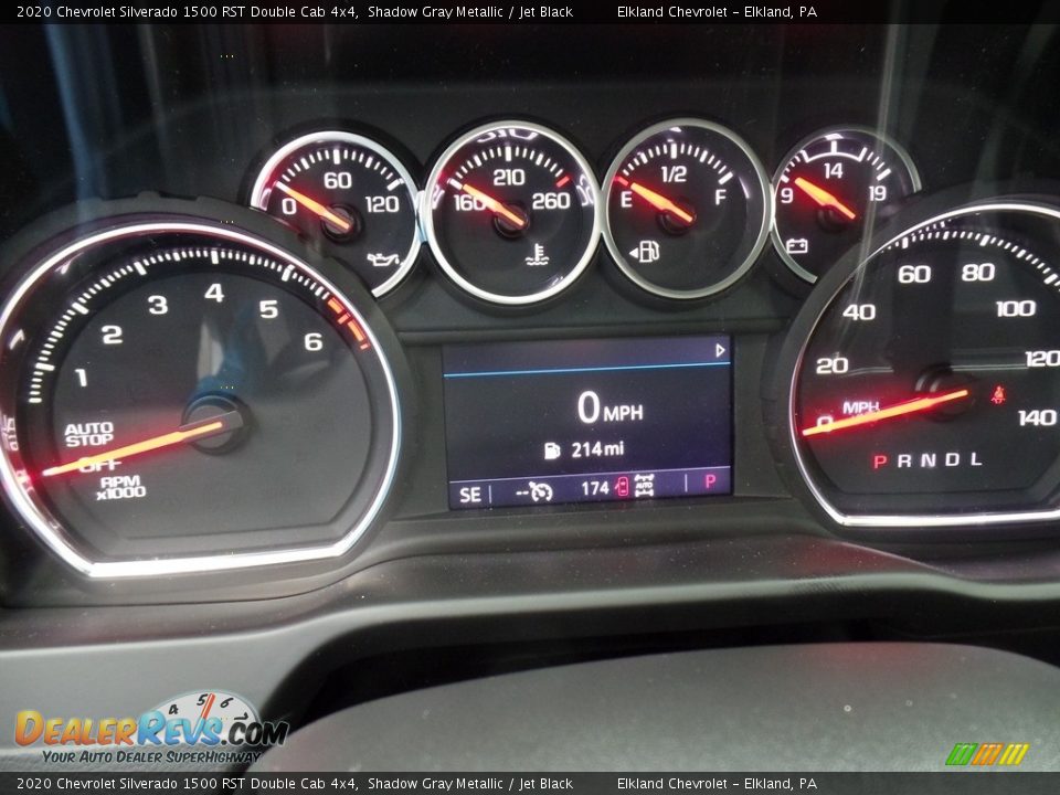 2020 Chevrolet Silverado 1500 RST Double Cab 4x4 Shadow Gray Metallic / Jet Black Photo #26