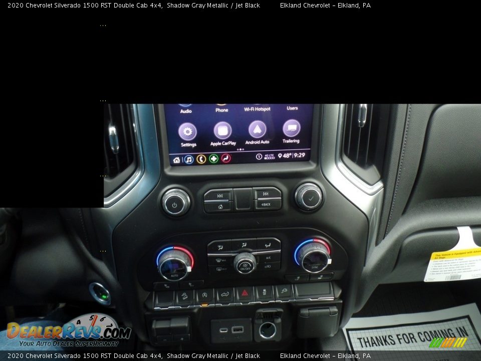 2020 Chevrolet Silverado 1500 RST Double Cab 4x4 Shadow Gray Metallic / Jet Black Photo #27