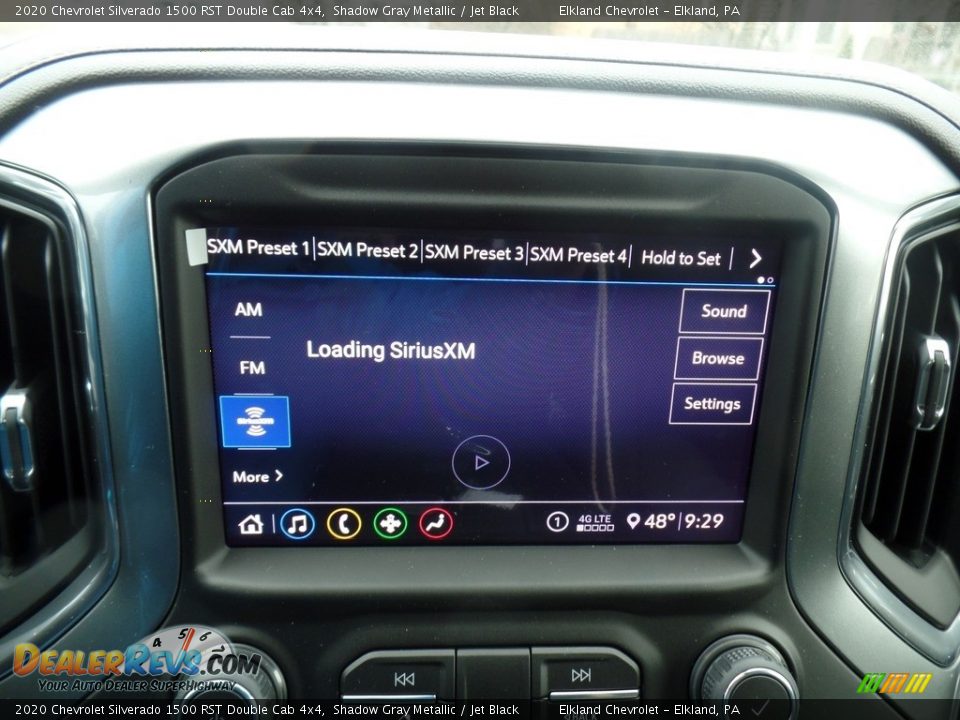 2020 Chevrolet Silverado 1500 RST Double Cab 4x4 Shadow Gray Metallic / Jet Black Photo #29