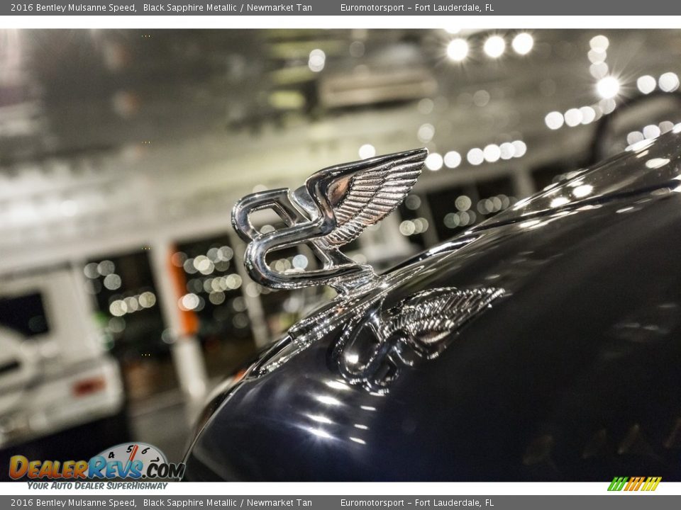 2016 Bentley Mulsanne Speed Black Sapphire Metallic / Newmarket Tan Photo #39