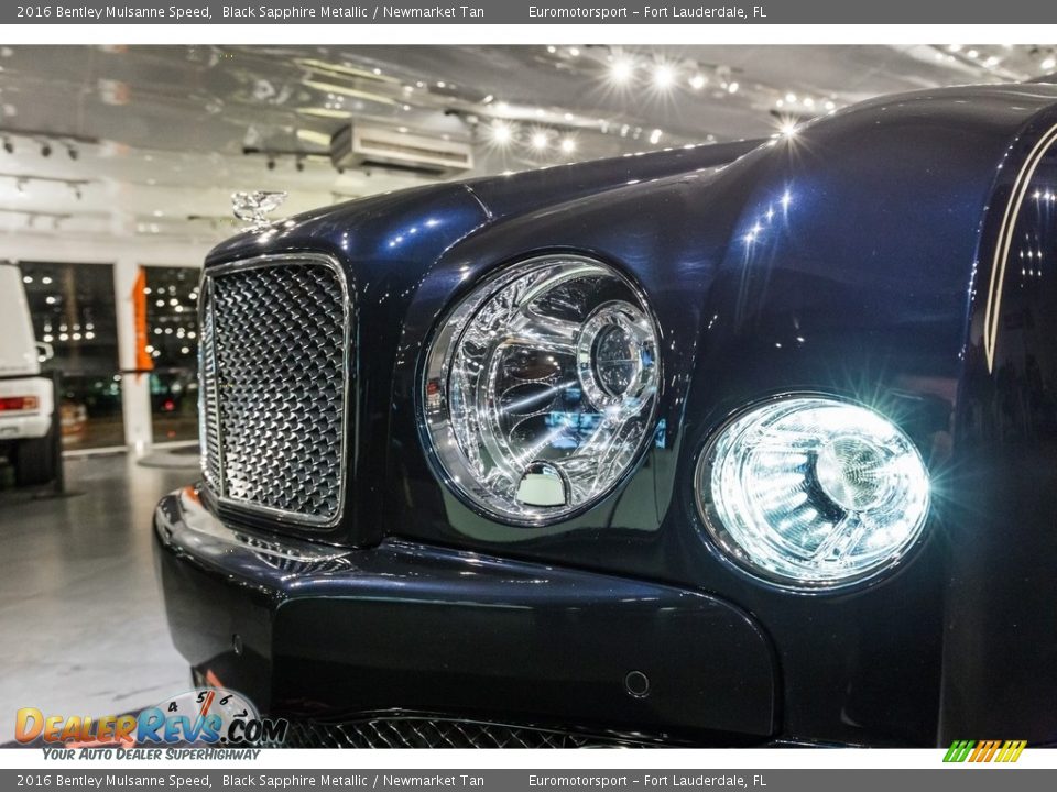 2016 Bentley Mulsanne Speed Black Sapphire Metallic / Newmarket Tan Photo #40