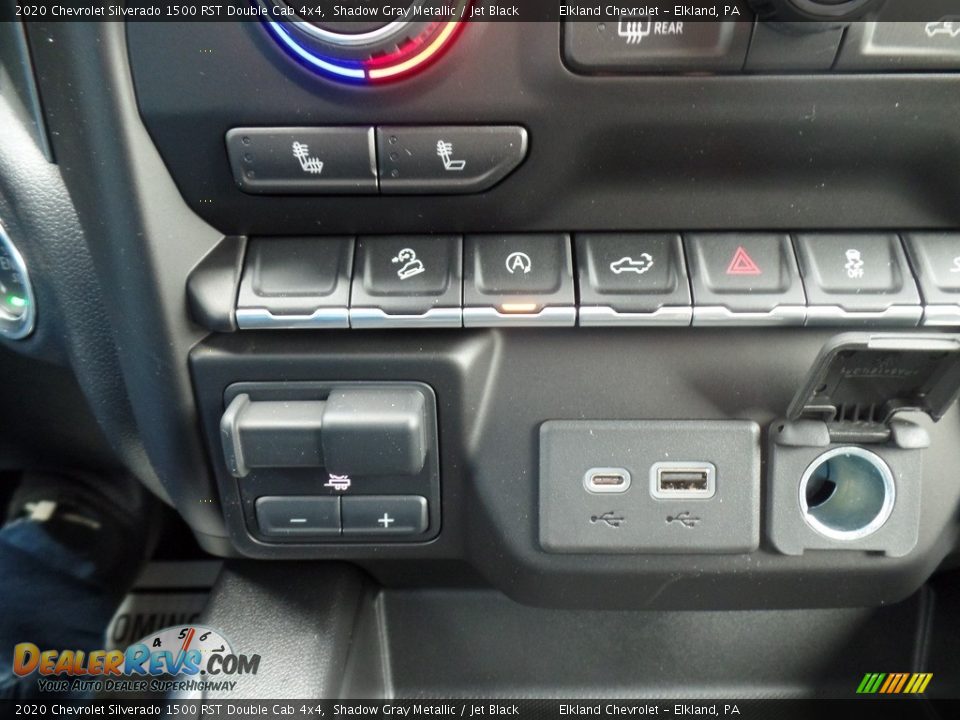 2020 Chevrolet Silverado 1500 RST Double Cab 4x4 Shadow Gray Metallic / Jet Black Photo #32