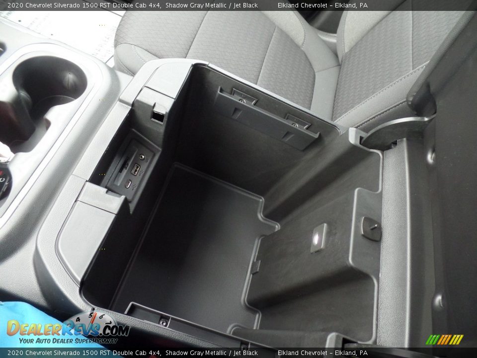 2020 Chevrolet Silverado 1500 RST Double Cab 4x4 Shadow Gray Metallic / Jet Black Photo #35