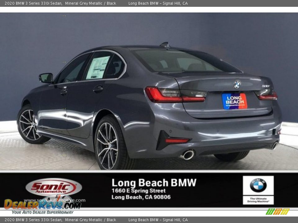 2020 BMW 3 Series 330i Sedan Mineral Grey Metallic / Black Photo #2