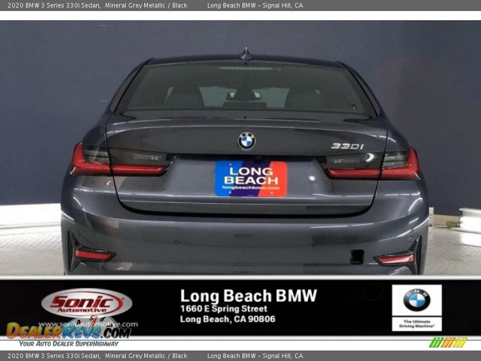 2020 BMW 3 Series 330i Sedan Mineral Grey Metallic / Black Photo #3