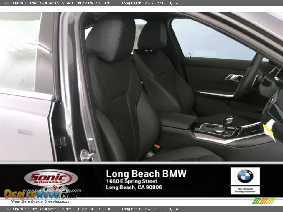 2020 BMW 3 Series 330i Sedan Mineral Grey Metallic / Black Photo #7