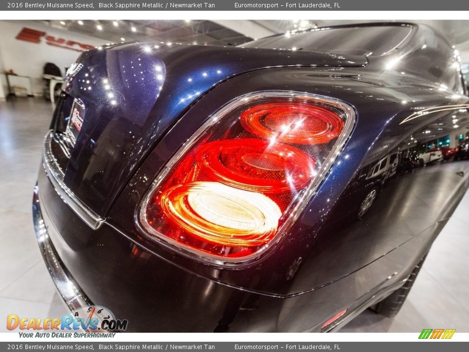2016 Bentley Mulsanne Speed Black Sapphire Metallic / Newmarket Tan Photo #52