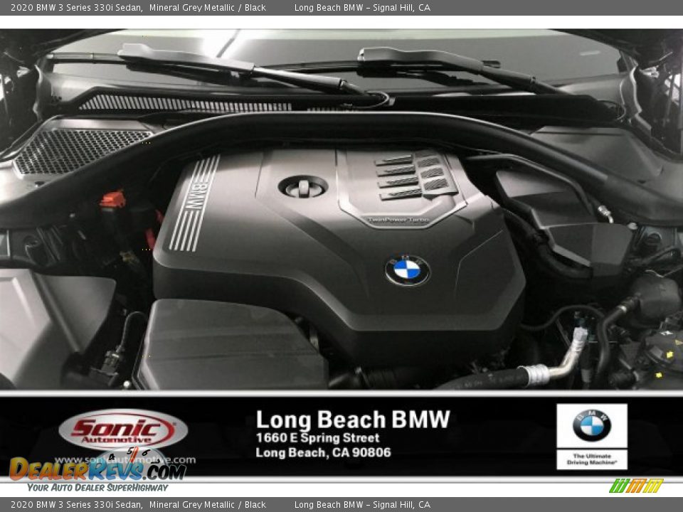 2020 BMW 3 Series 330i Sedan Mineral Grey Metallic / Black Photo #8