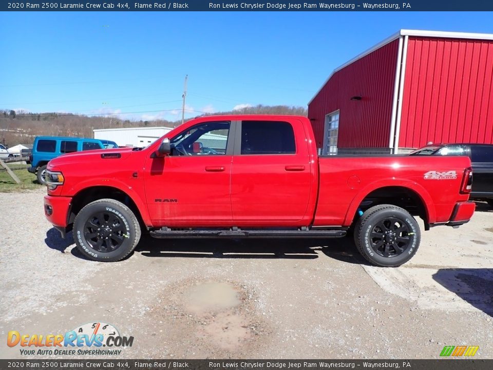 2020 Ram 2500 Laramie Crew Cab 4x4 Flame Red / Black Photo #2