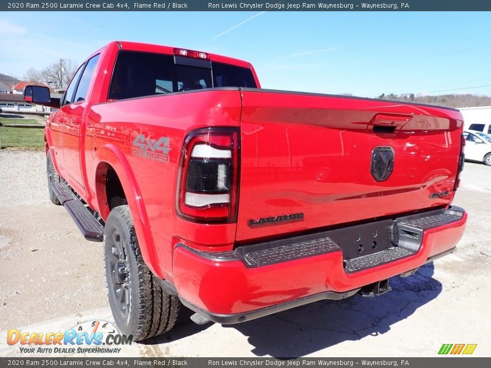 2020 Ram 2500 Laramie Crew Cab 4x4 Flame Red / Black Photo #3