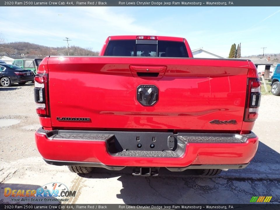 2020 Ram 2500 Laramie Crew Cab 4x4 Flame Red / Black Photo #4