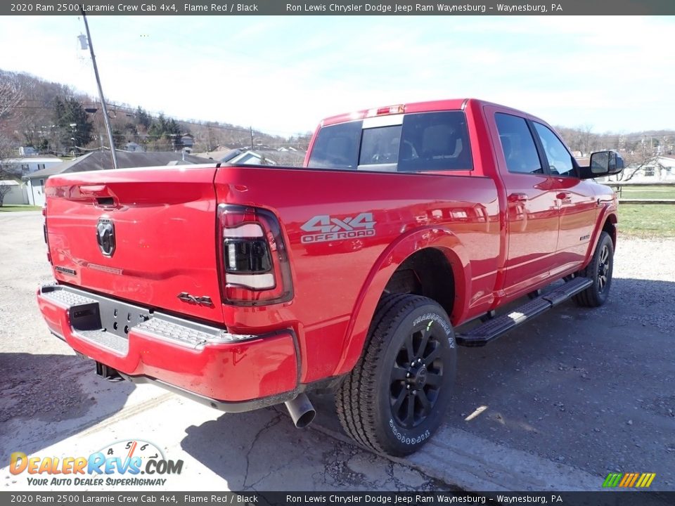 2020 Ram 2500 Laramie Crew Cab 4x4 Flame Red / Black Photo #5