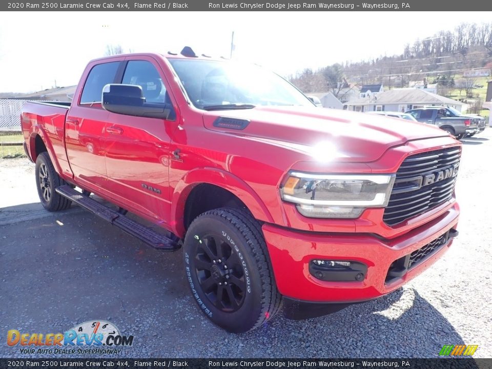 2020 Ram 2500 Laramie Crew Cab 4x4 Flame Red / Black Photo #7