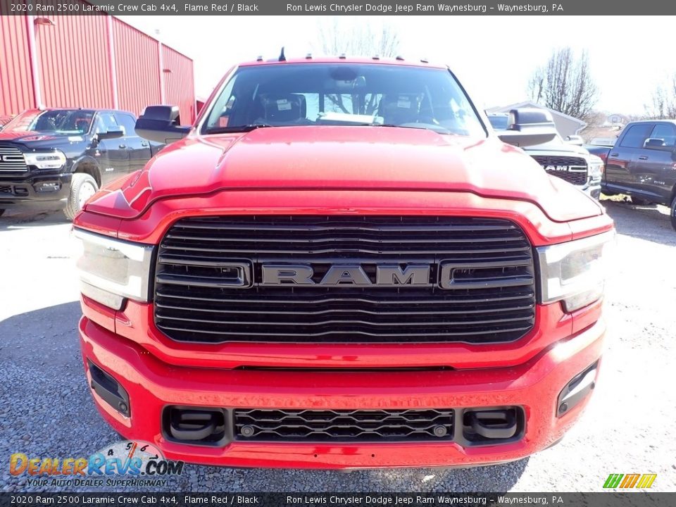 2020 Ram 2500 Laramie Crew Cab 4x4 Flame Red / Black Photo #8