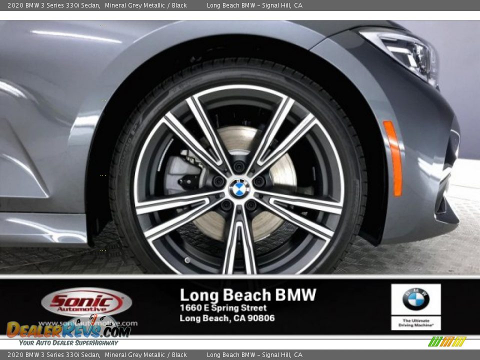 2020 BMW 3 Series 330i Sedan Mineral Grey Metallic / Black Photo #9