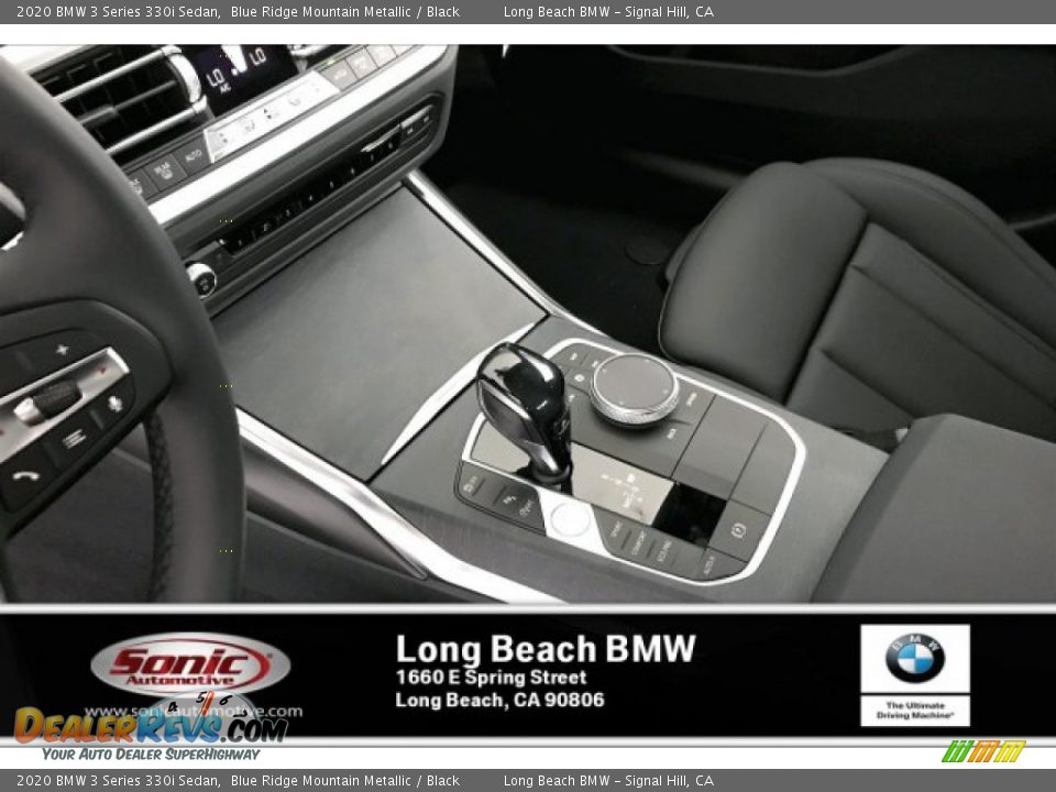2020 BMW 3 Series 330i Sedan Blue Ridge Mountain Metallic / Black Photo #6