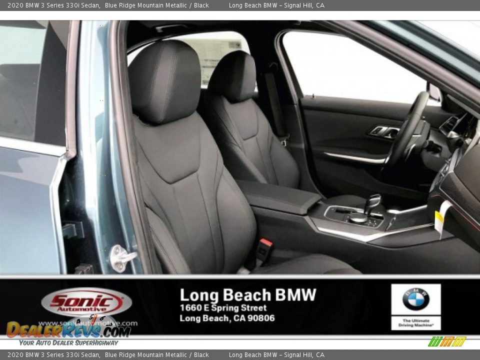 2020 BMW 3 Series 330i Sedan Blue Ridge Mountain Metallic / Black Photo #7