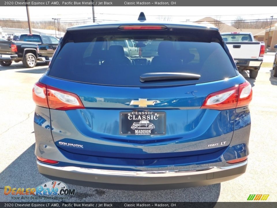 2020 Chevrolet Equinox LT AWD Pacific Blue Metallic / Jet Black Photo #8
