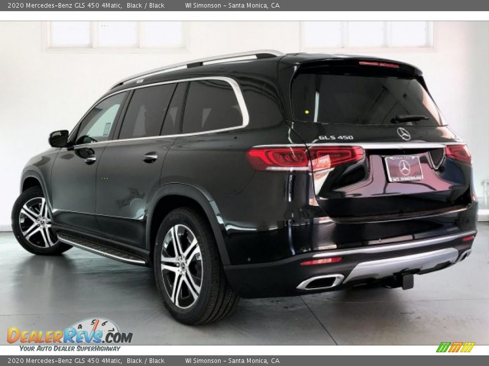 2020 Mercedes-Benz GLS 450 4Matic Black / Black Photo #2