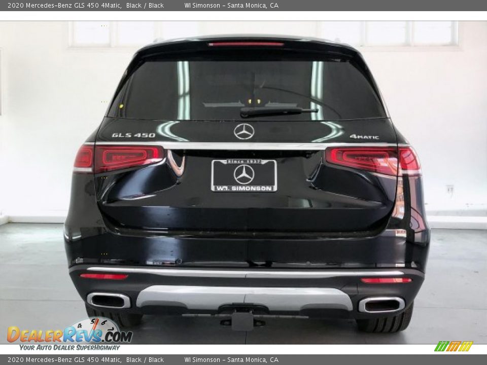 2020 Mercedes-Benz GLS 450 4Matic Black / Black Photo #3