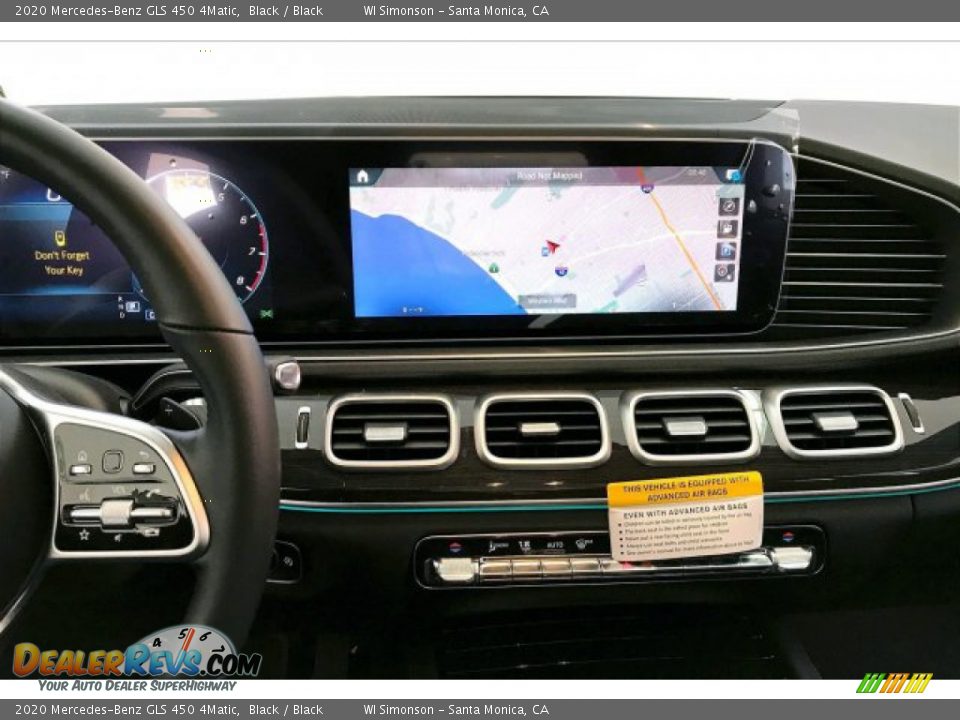 2020 Mercedes-Benz GLS 450 4Matic Black / Black Photo #6