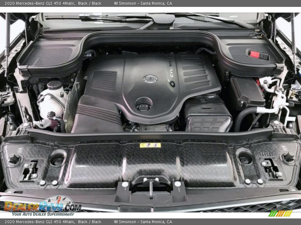 2020 Mercedes-Benz GLS 450 4Matic Black / Black Photo #8