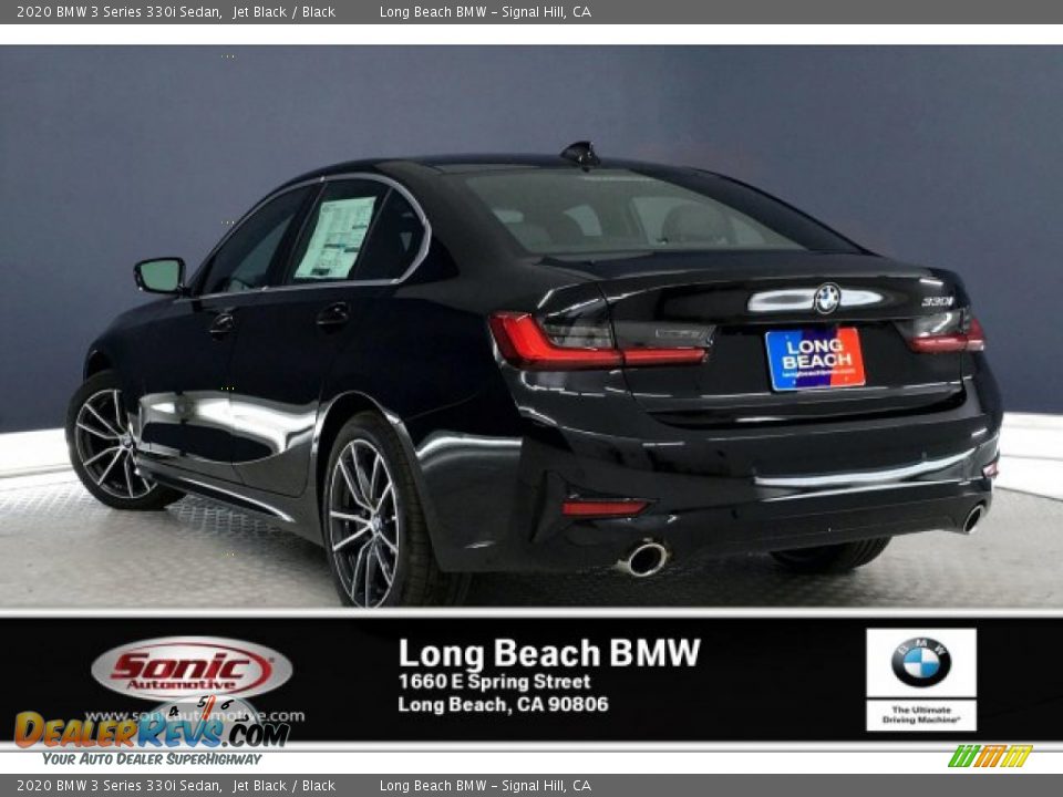 2020 BMW 3 Series 330i Sedan Jet Black / Black Photo #2