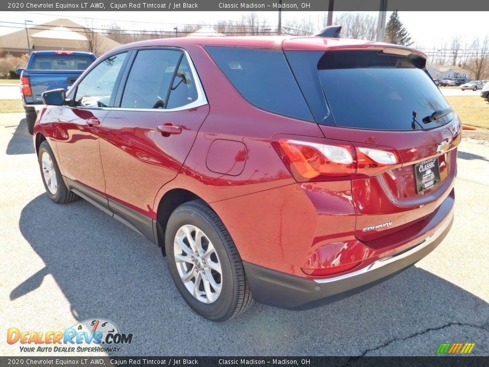 2020 Chevrolet Equinox LT AWD Cajun Red Tintcoat / Jet Black Photo #7