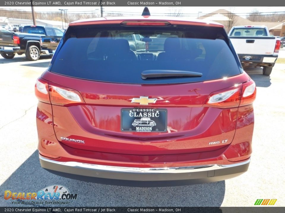 2020 Chevrolet Equinox LT AWD Cajun Red Tintcoat / Jet Black Photo #8