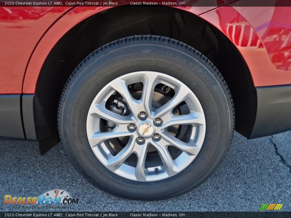 2020 Chevrolet Equinox LT AWD Cajun Red Tintcoat / Jet Black Photo #9