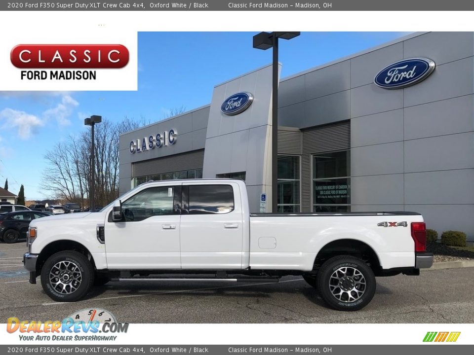 2020 Ford F350 Super Duty XLT Crew Cab 4x4 Oxford White / Black Photo #1