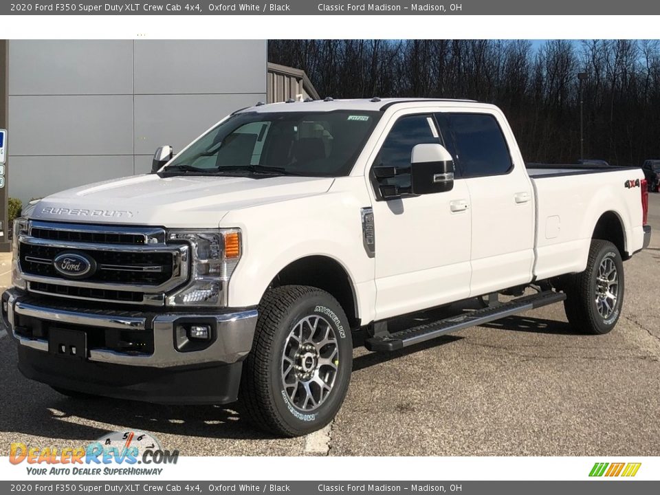 2020 Ford F350 Super Duty XLT Crew Cab 4x4 Oxford White / Black Photo #2