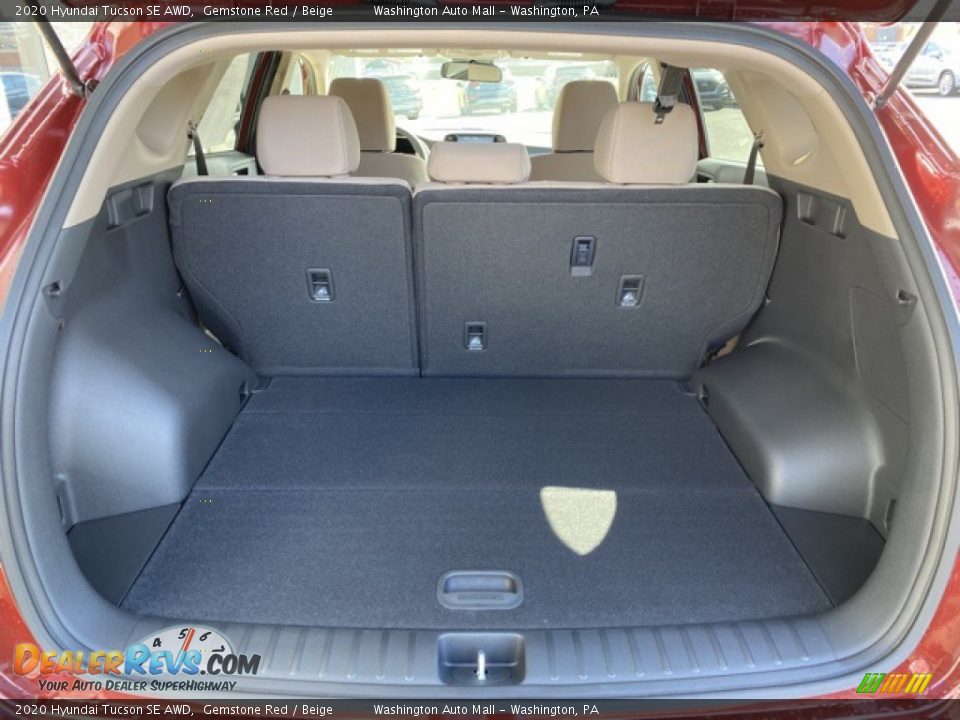2020 Hyundai Tucson SE AWD Gemstone Red / Beige Photo #17