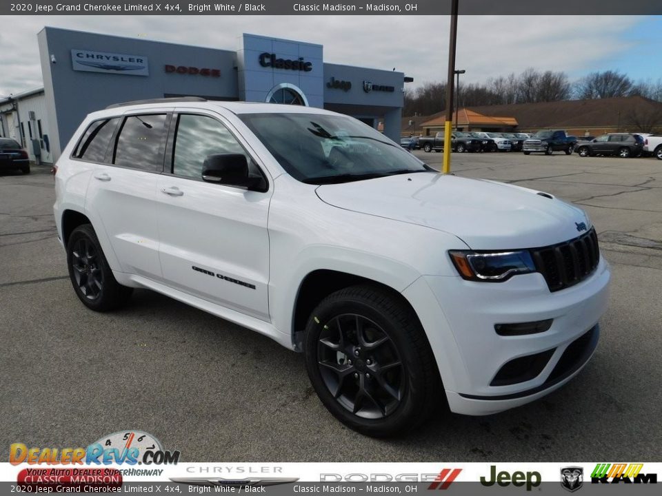 2020 Jeep Grand Cherokee Limited X 4x4 Bright White / Black Photo #1