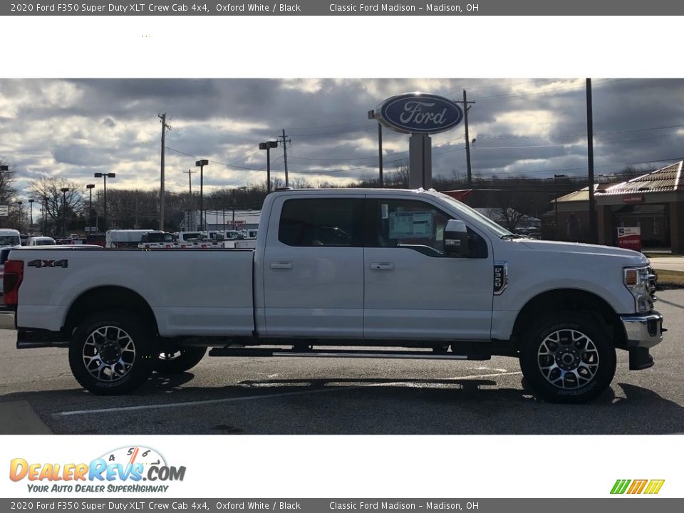 2020 Ford F350 Super Duty XLT Crew Cab 4x4 Oxford White / Black Photo #5