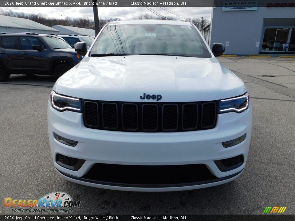 2020 Jeep Grand Cherokee Limited X 4x4 Bright White / Black Photo #4