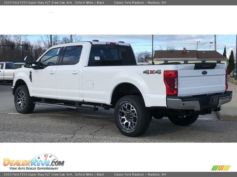 2020 Ford F350 Super Duty XLT Crew Cab 4x4 Oxford White / Black Photo #9