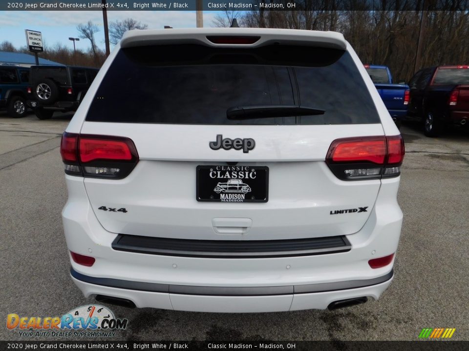 2020 Jeep Grand Cherokee Limited X 4x4 Bright White / Black Photo #8