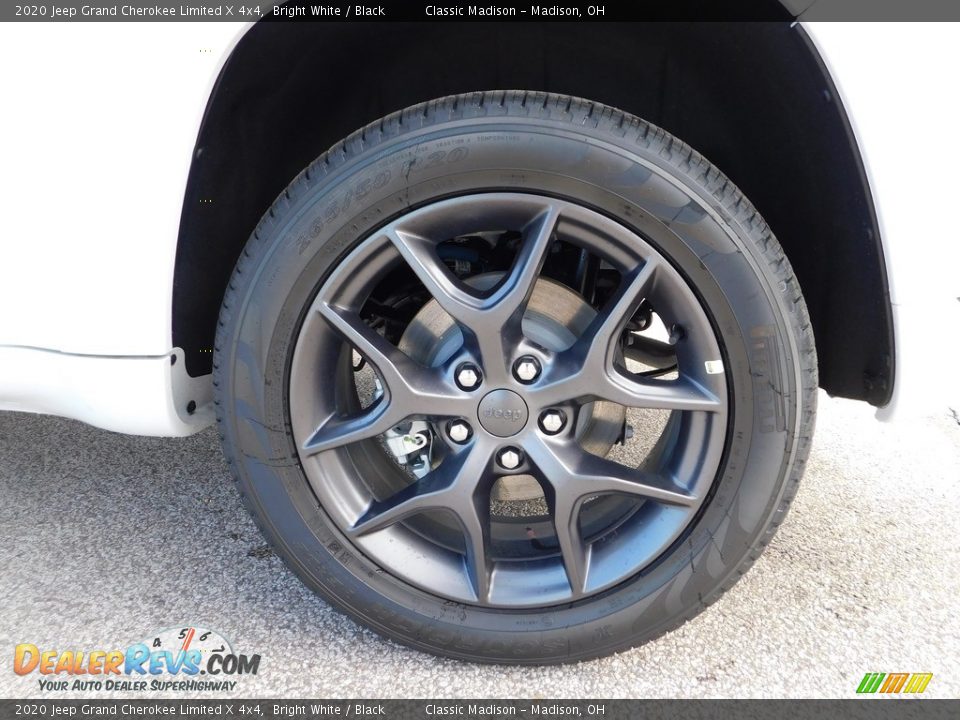 2020 Jeep Grand Cherokee Limited X 4x4 Bright White / Black Photo #9