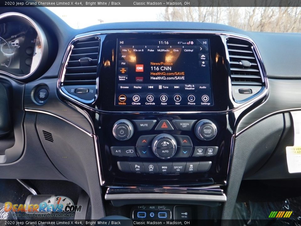 2020 Jeep Grand Cherokee Limited X 4x4 Bright White / Black Photo #14