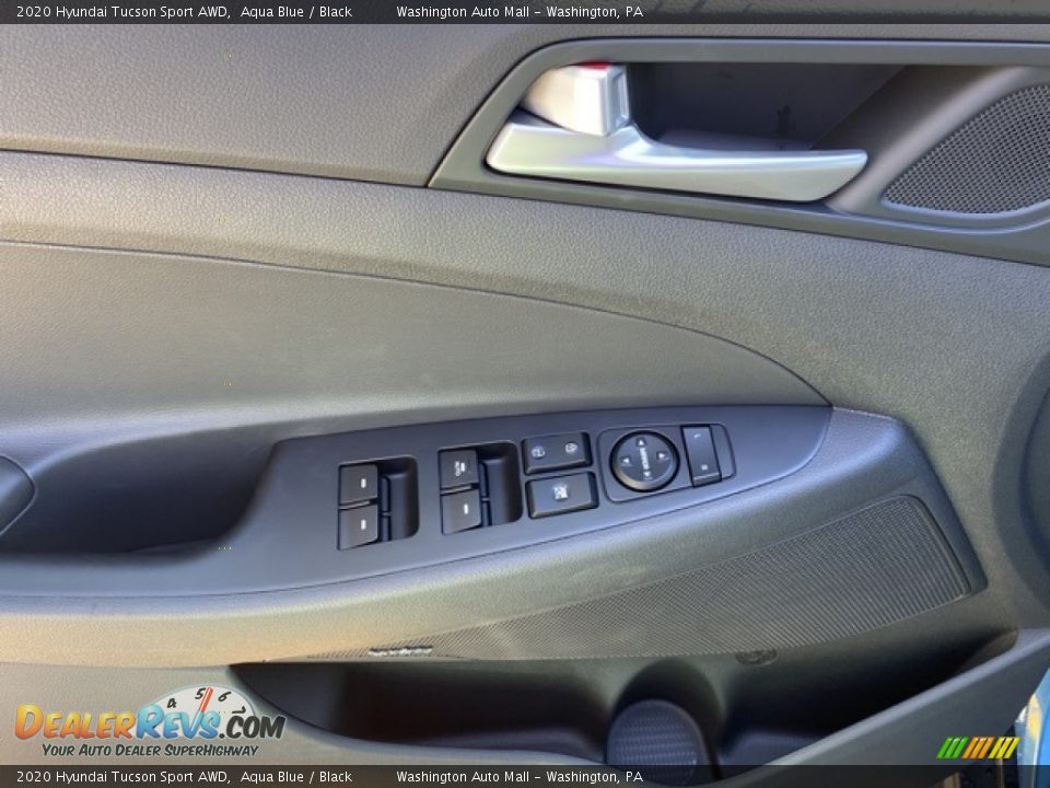 2020 Hyundai Tucson Sport AWD Aqua Blue / Black Photo #8