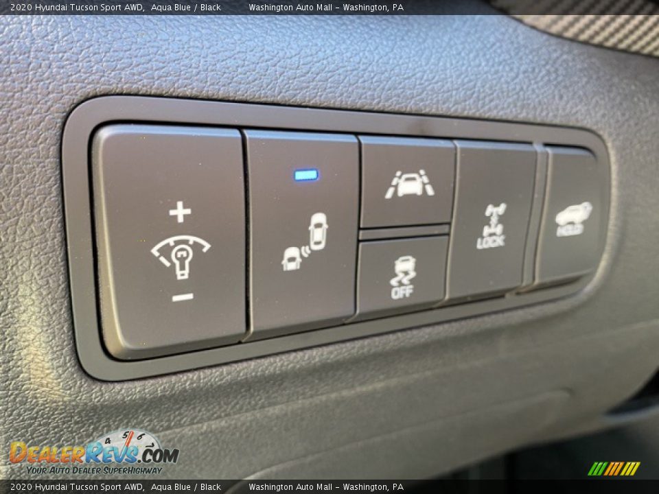 2020 Hyundai Tucson Sport AWD Aqua Blue / Black Photo #9